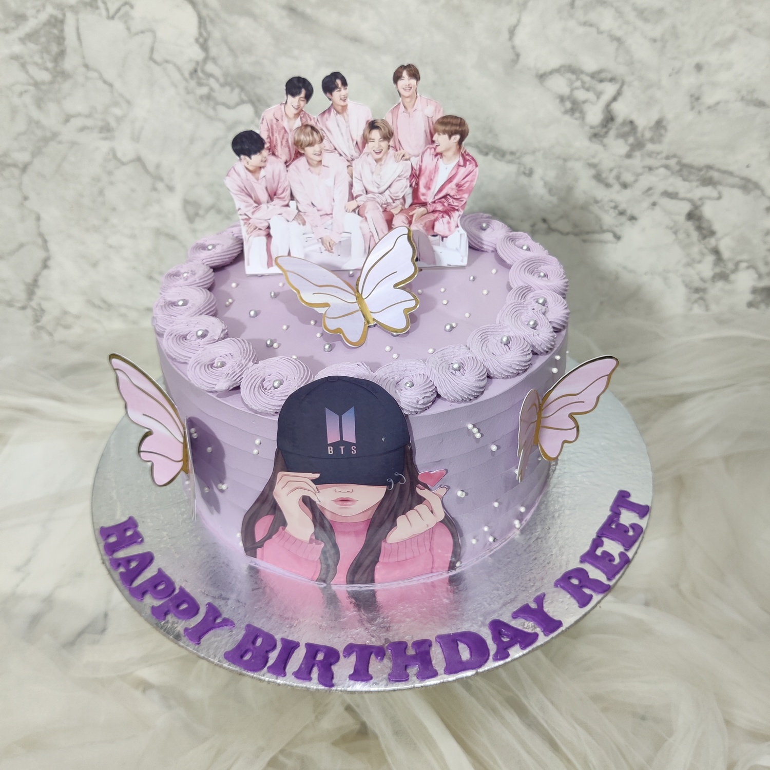 BTS Cake Bts Cake Design Yummy Cake